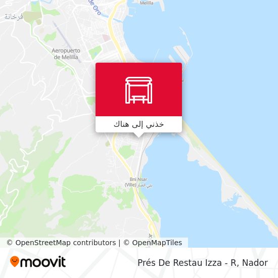 خريطة Prés De Restau Izza - R