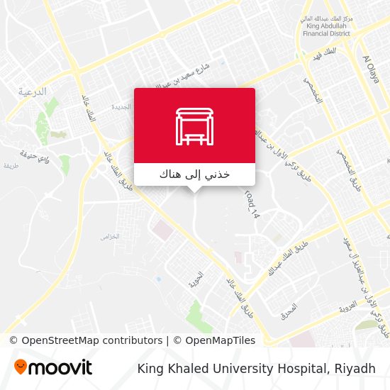 خريطة King Khaled University Hospital