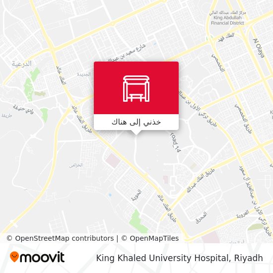 خريطة King Khaled University Hospital