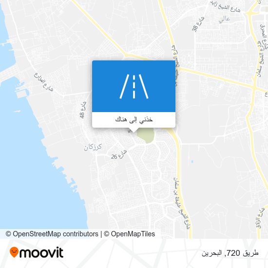 خريطة طريق 720