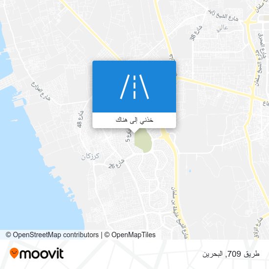 خريطة طريق 709