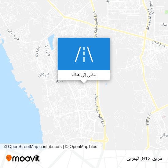 خريطة طريق 912