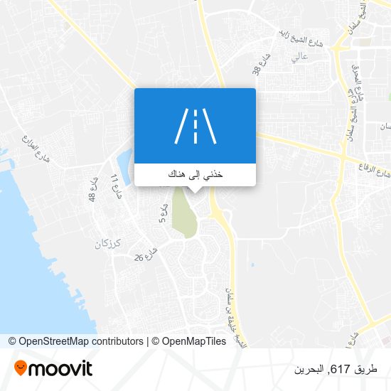 خريطة طريق 617