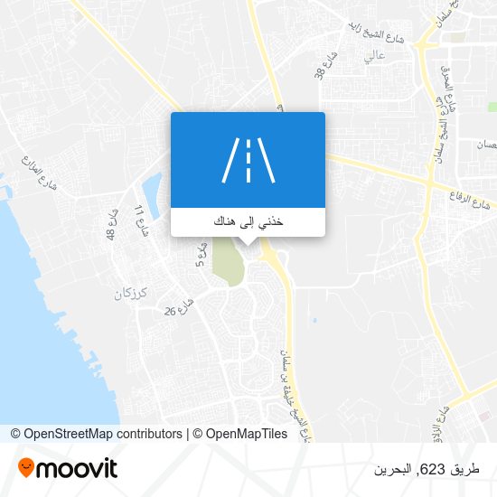 خريطة طريق 623