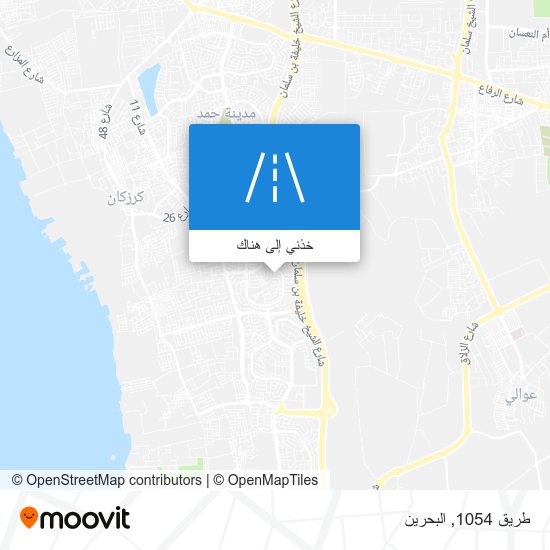 خريطة طريق 1054
