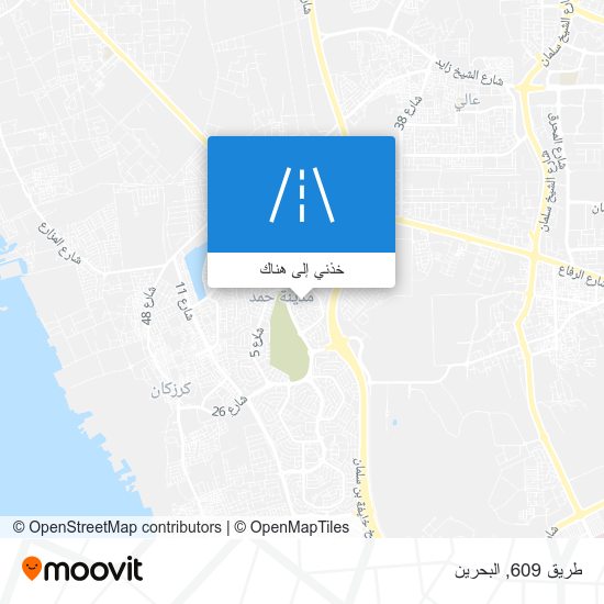 خريطة طريق 609