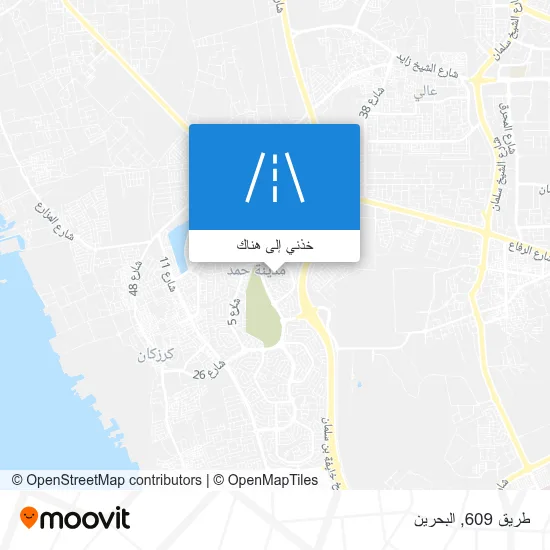خريطة طريق 609