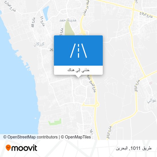 خريطة طريق 1011