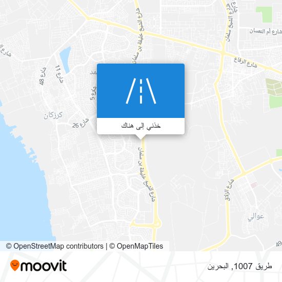 خريطة طريق 1007