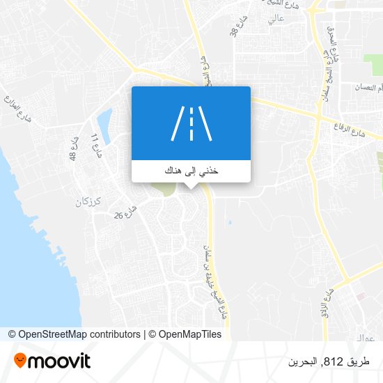خريطة طريق 812