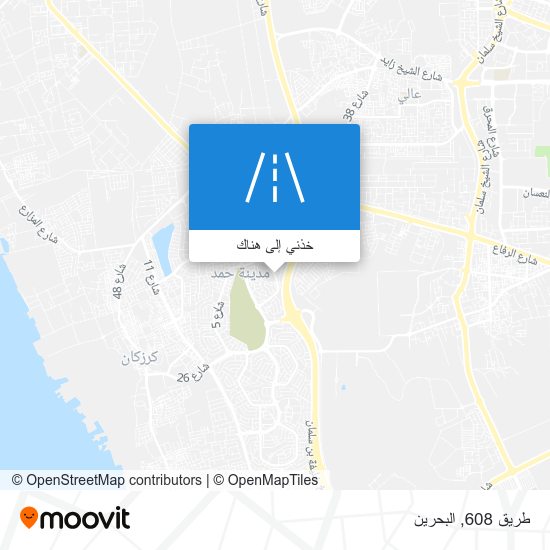 خريطة طريق 608