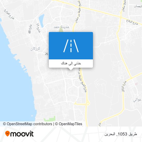 خريطة طريق 1053