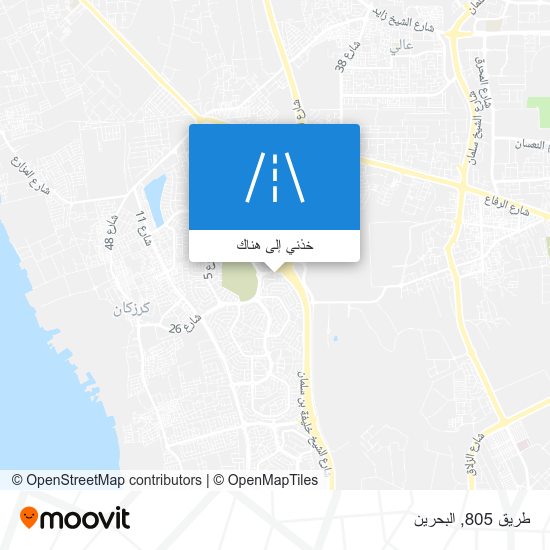 خريطة طريق 805