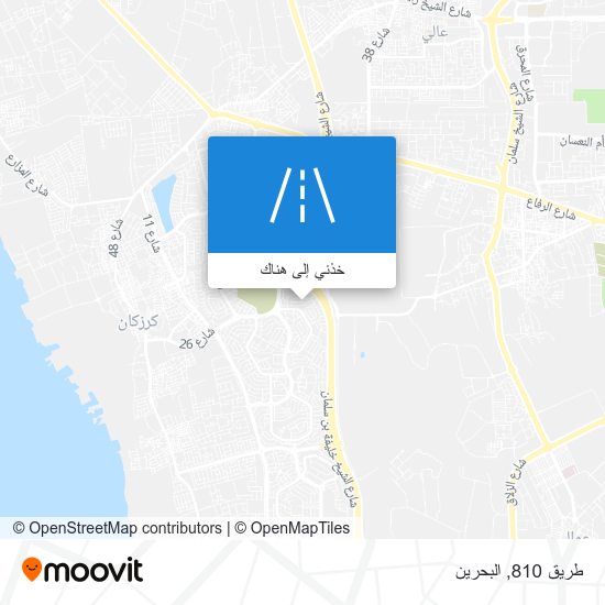 خريطة طريق 810