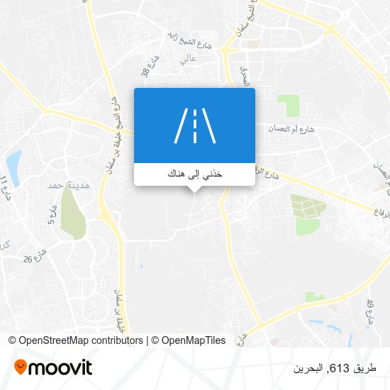 خريطة طريق 613