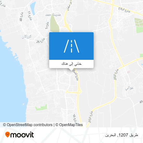 خريطة طريق 1207