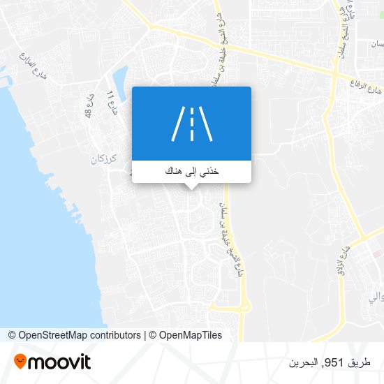 خريطة طريق 951