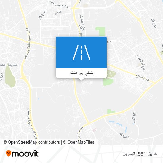 خريطة طريق 861