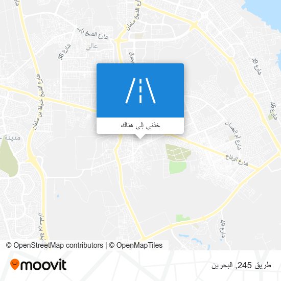 خريطة طريق 245