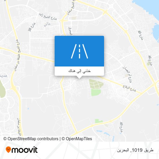 خريطة طريق 1019