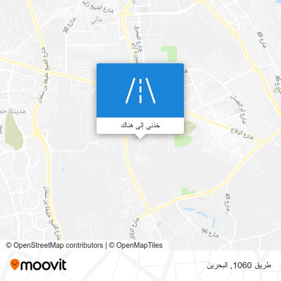خريطة طريق 1060