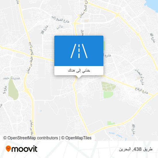 خريطة طريق 438