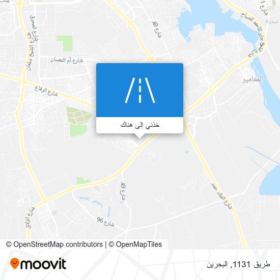 خريطة طريق 1131