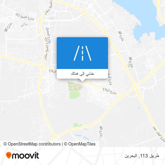 خريطة طريق 113