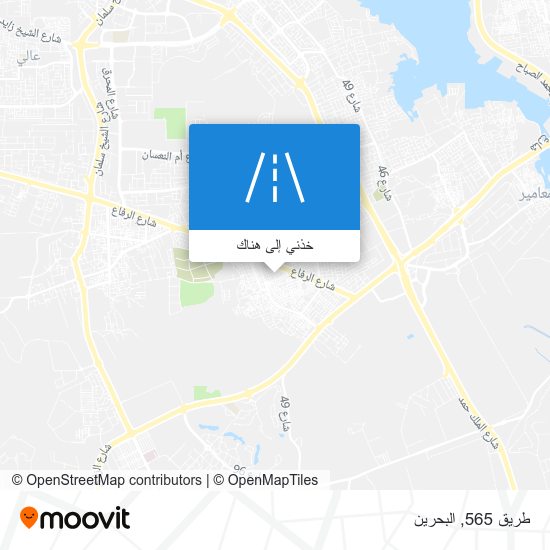 خريطة طريق 565