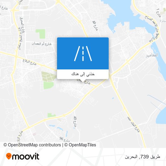خريطة طريق 739