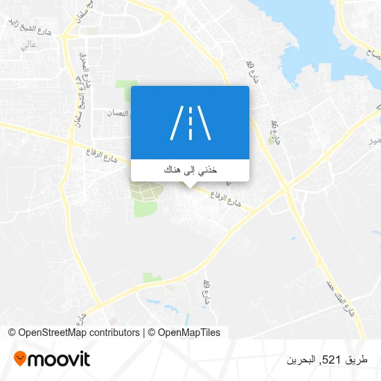 خريطة طريق 521