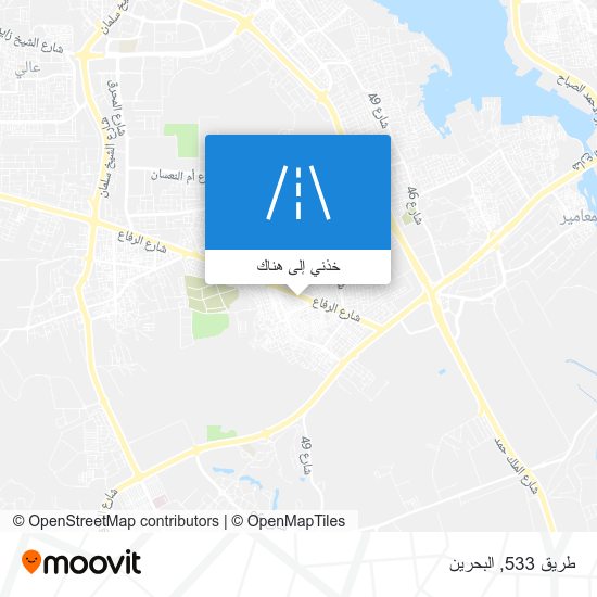 خريطة طريق 533