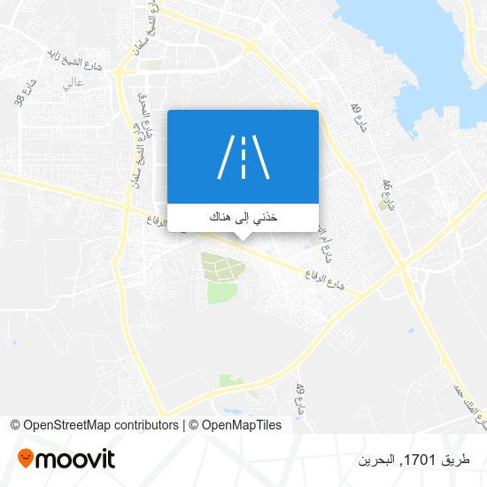 خريطة طريق 1701