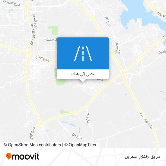 خريطة طريق 345