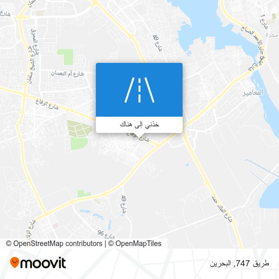 خريطة طريق 747