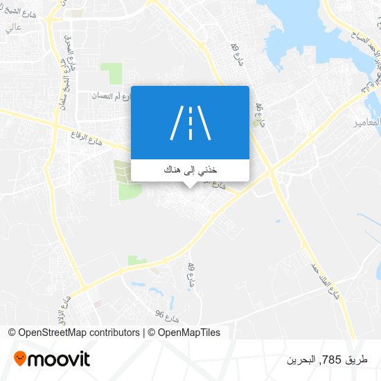 خريطة طريق 785