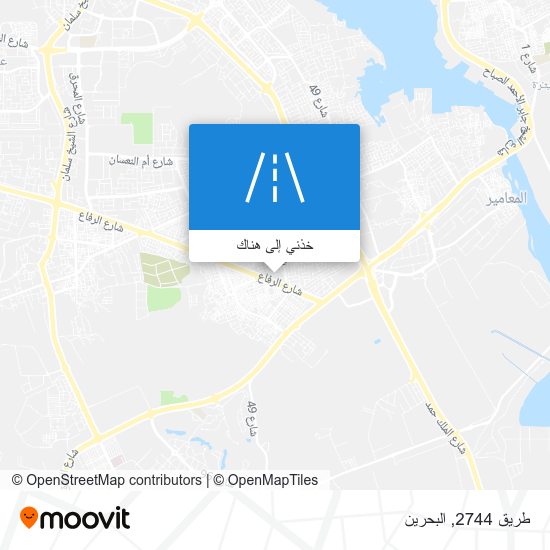 خريطة طريق 2744