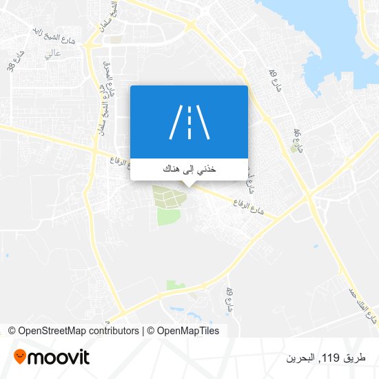 خريطة طريق 119