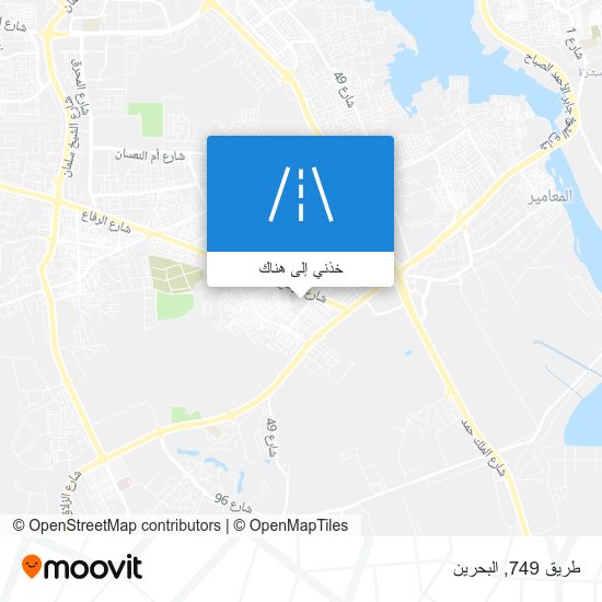 خريطة طريق 749