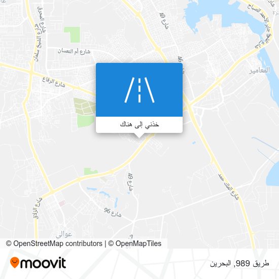 خريطة طريق 989