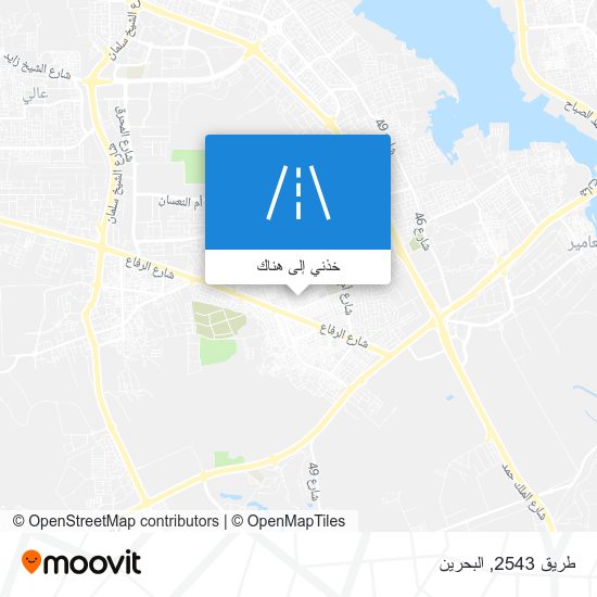 خريطة طريق 2543