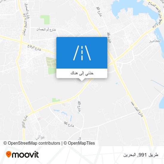 خريطة طريق 991