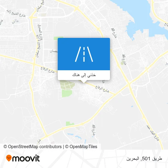 خريطة طريق 501