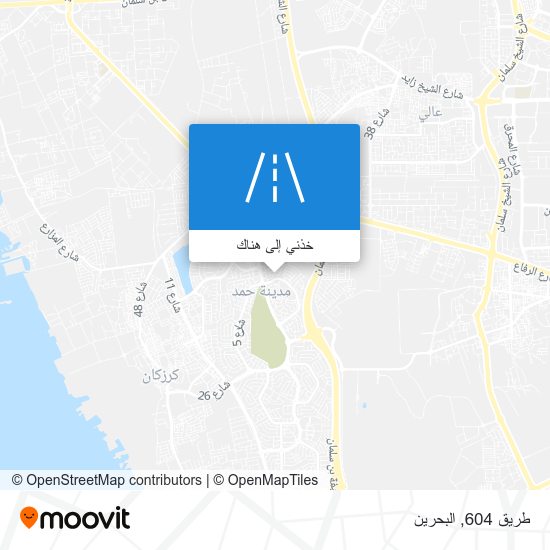 خريطة طريق 604