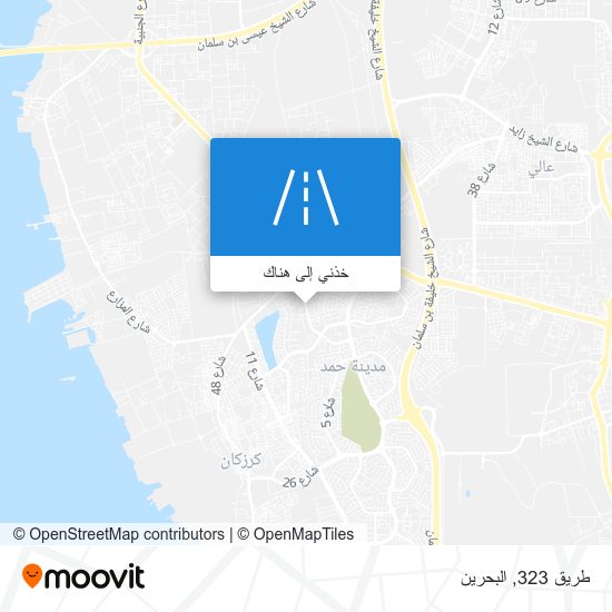 خريطة طريق 323