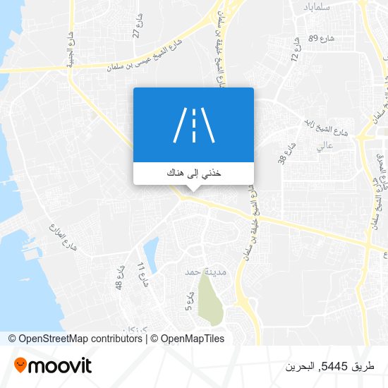 خريطة طريق 5445