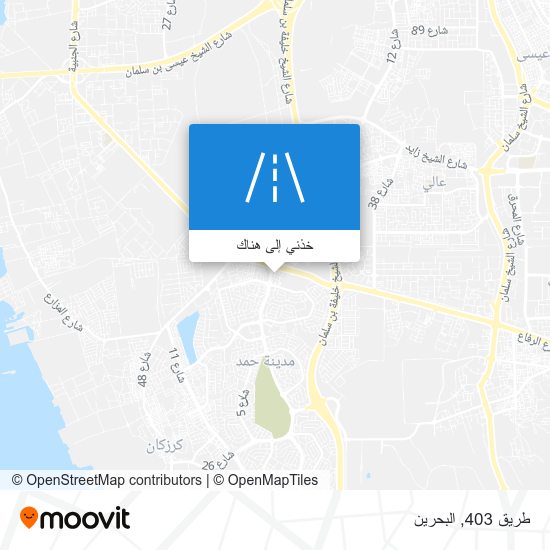خريطة طريق 403