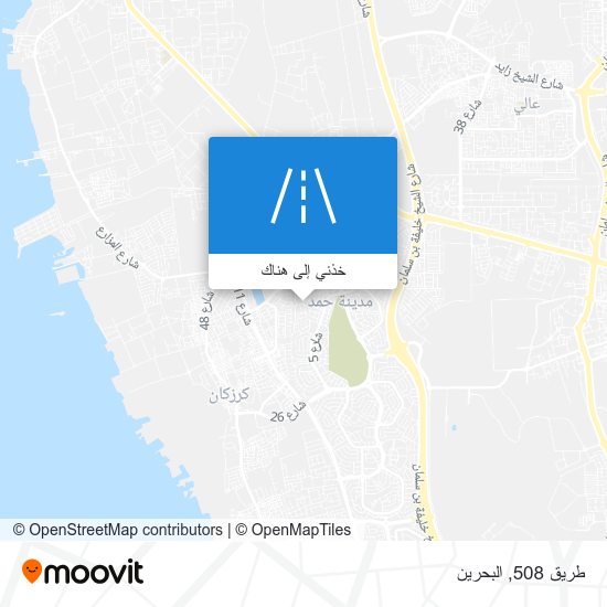 خريطة طريق 508