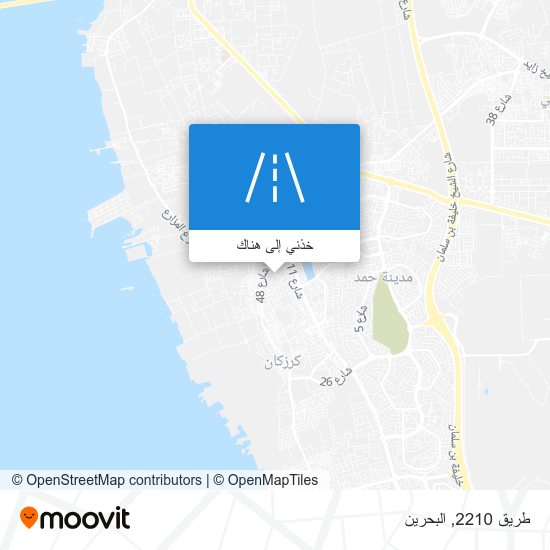 خريطة طريق 2210