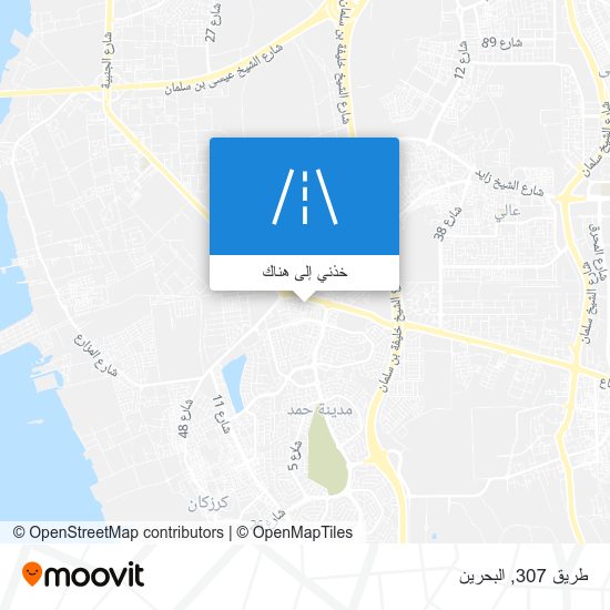 خريطة طريق 307
